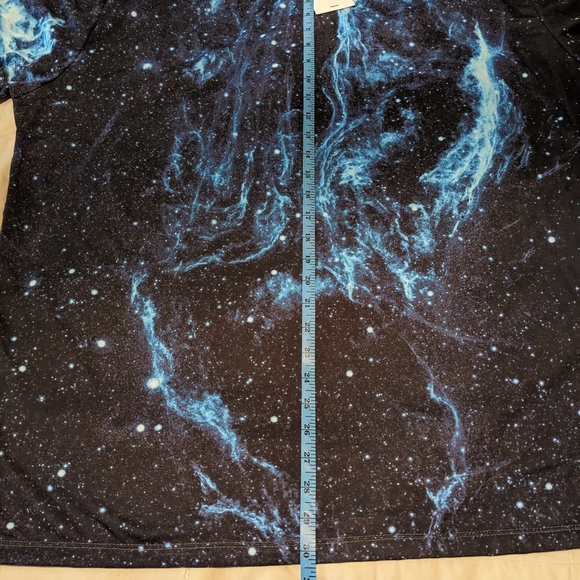 Galaxy Print Shirt 4XL Men's/TheScream - Picture 3 of 9